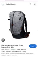 Mammut Duncan Spine 50-60L