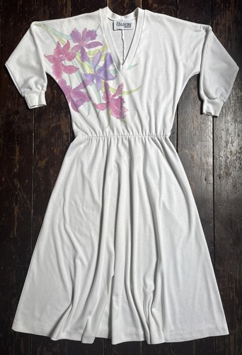 Abito midi vintage anni - abito,