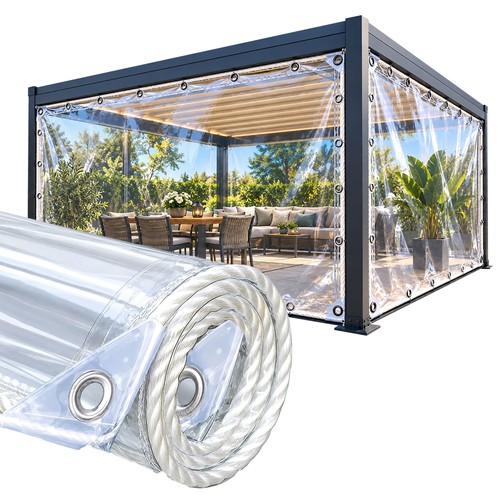 Telo trasparente pvc 550g - trasparente,