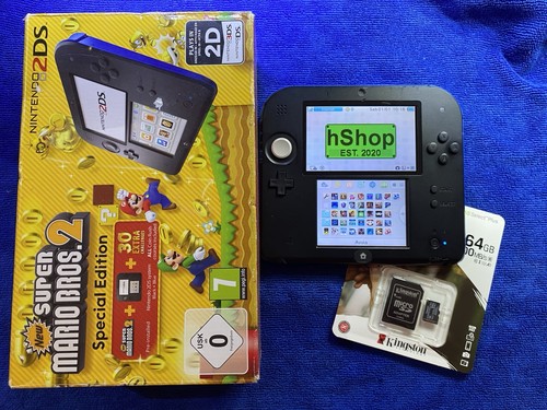 Nintendo 2ds luma3ds - 2ds, 64gb