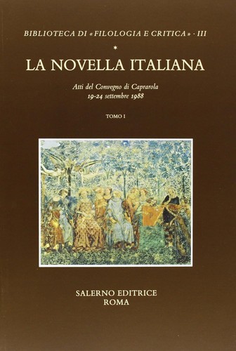 Novella italiana atti del - novella,