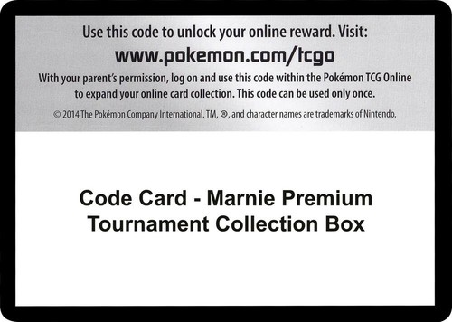 Code card marnie - -, premium