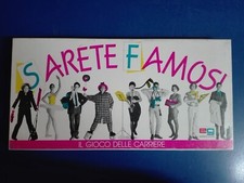 SARETE FAMOSI GIOCO da tavolo DELLE CARRIERE Editrice Giochi 1983 vintage 