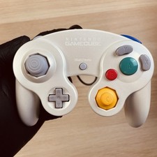 Controller Gamecube Nintendo Game Cube Originale Joystick BIANCO PERLA PEARL