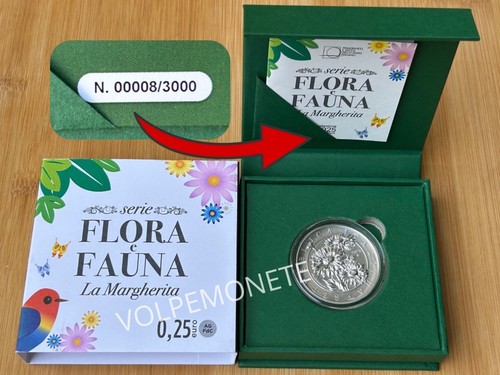 Oncia argento italia - 0,25€,
