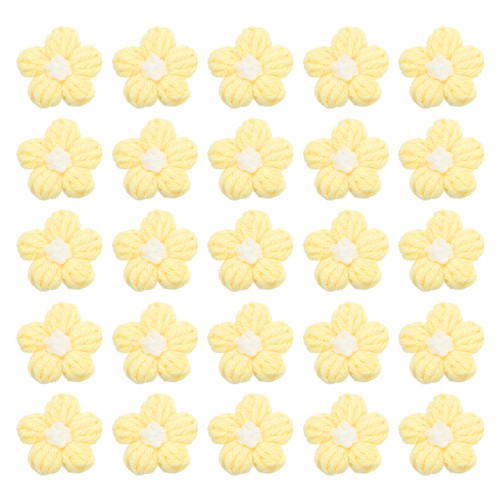 Pezzi fiori all uncinetto - 50,