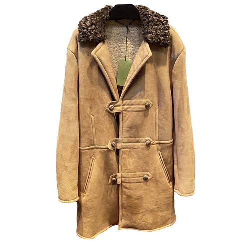 Gucci shearling coat medium - coat, in