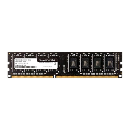 Ram 8gb ddr3 1600 - 8gb,