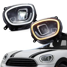 Faro proiettore led vland per mini cooper countryman f60 2017-2020 con animazione