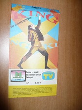BIGLIETTO TICKET KING IN