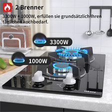 31cm Piano Cottura a Gas 2