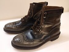 Scarpe alte donna. Mauro Volponi. EU 36,5. Pelle marrone e grigio. Usate poco