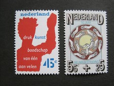 Paesi Bassi MiNr. 1081-1082 Postfranco (E 596)