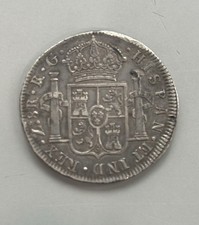 1821 spanish reales g - 1821,