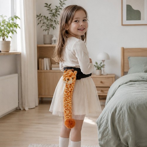 Peluche animale coda - , cintura
