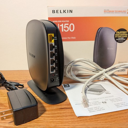 Belkin n150 router wifi - belkin,
