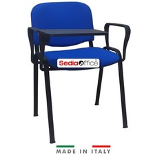 Sedia Con Braccioli Tavoletta