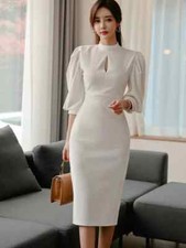 Elegante vestito abito tubino