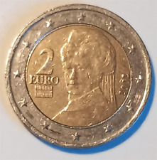 RARA moneta da 2 euro Austria 2002 ERRORE DI CONIO - per collezionisti 