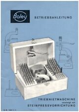 Sottoincudine, puzzetti in Boley rivettatrice strumento orologiaio