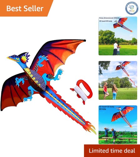 Aquilone drago stereoscopico - aquilone,