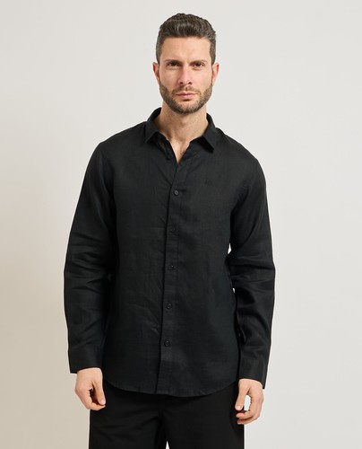 Camicia lino armani - camicia,