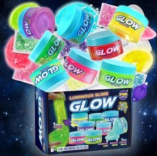 35,16 FL OZ Glow in The Dark Slime per Bambini 6+, FunKidz 1040 ML Grande Slime 8