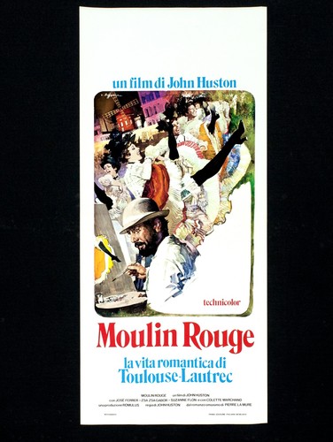 Moulin rouge locandina poster - moulin,