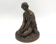 Antica statua in bronzo Henri