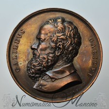 Medaglia Galileo Galilei - Serie Uomini Illustri italiani