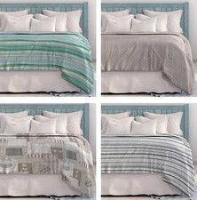 TRAPUNTINO Copriletto Primavera Estate MATRIMONIALE Piazza e mezza SINGOLO