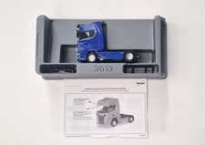 Herpa 349543 SCANIA S650 V8 HD trattore stradale neutro blu OVP 1:87