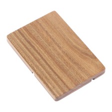 Mirror pieghevole Specchio portatile in legno nero specchio pratico