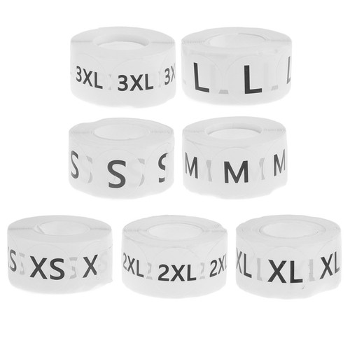Rolls etichette taglie - taglie, per