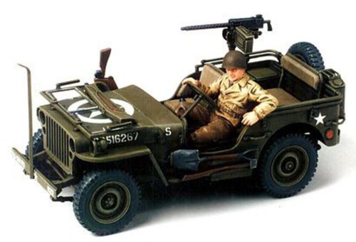 Tamiya jeep willys 4 ton - tamiya,