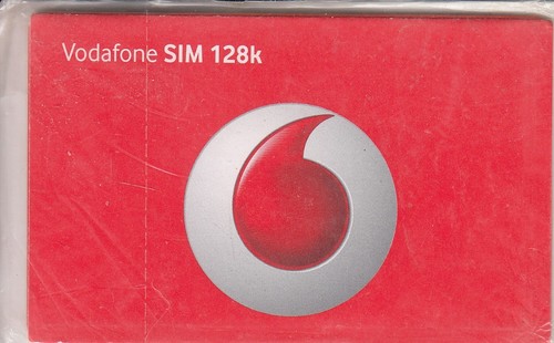 Vodafone sim 128k da - @,