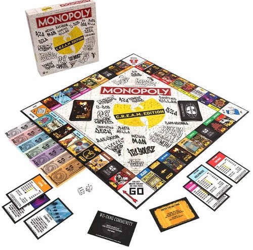 Usaopoly tang clan monopoly - wu-tang,