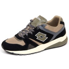 F5772 sneaker uomo green/black