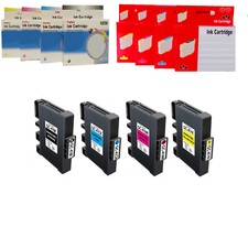 RICOH GC41 CARTUCCIA COMPATIBILE SUBLIMATICO NO ORIGINALE BK C M Y 2500 pagine