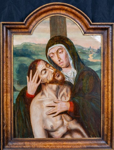 Fine grande pietà olandese - pietà,