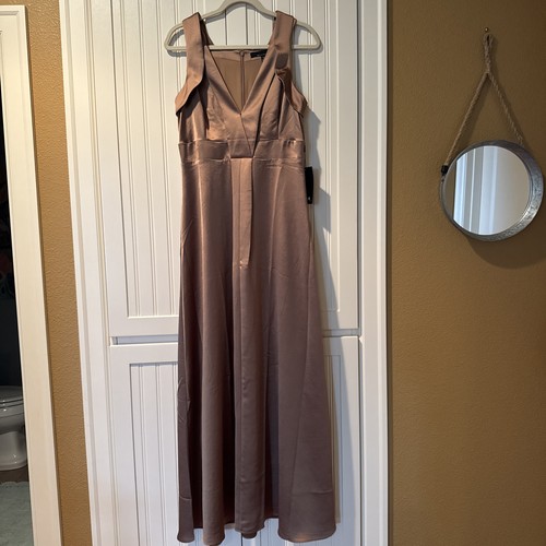 Abito vestito raso whbm - raso,