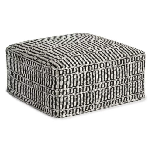 Pouf wonda quadrato tessuto - quadrato,