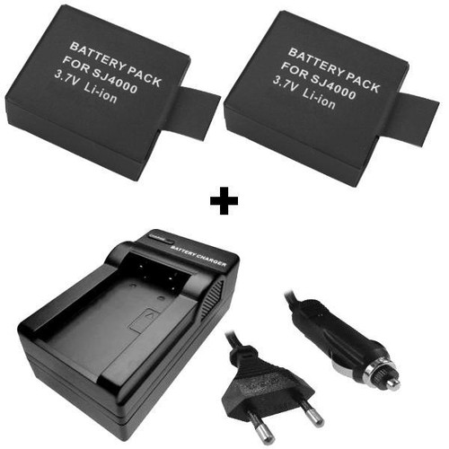 Batteria caricabatterie - 2x,