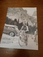 Gino Bartali  , vecchia foto anni 50  , FOTO ORIGINALE dell'epoca. 24 x18 cm