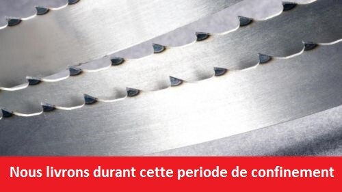 Lame scie à - x, ruban