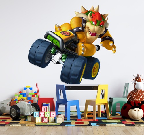 Adesivo parete - , bowser