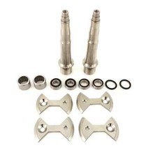 Tipsum Speedplay Pedale Ti Asse Ti Ti Titanio e Cuscinetto in Ceramica Adatto Azione Luce/Zero