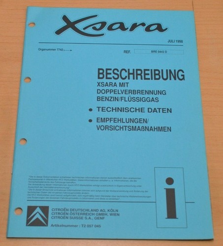 Werkstatthandbuch citroen - werkstatthandbuch,