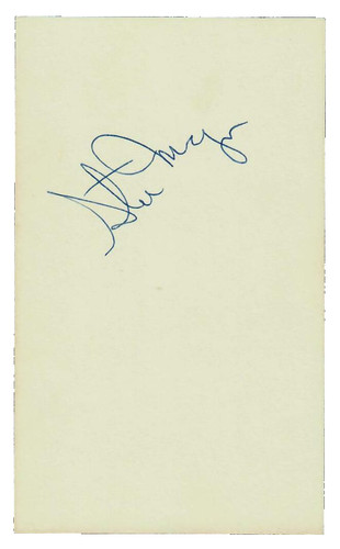 Carta 3x5 firmata mano - carta, a