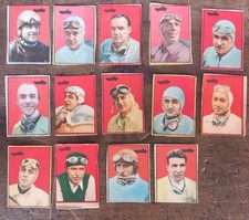 Lotto 14 Figurine Automobilistiche. Nannina 1947/48